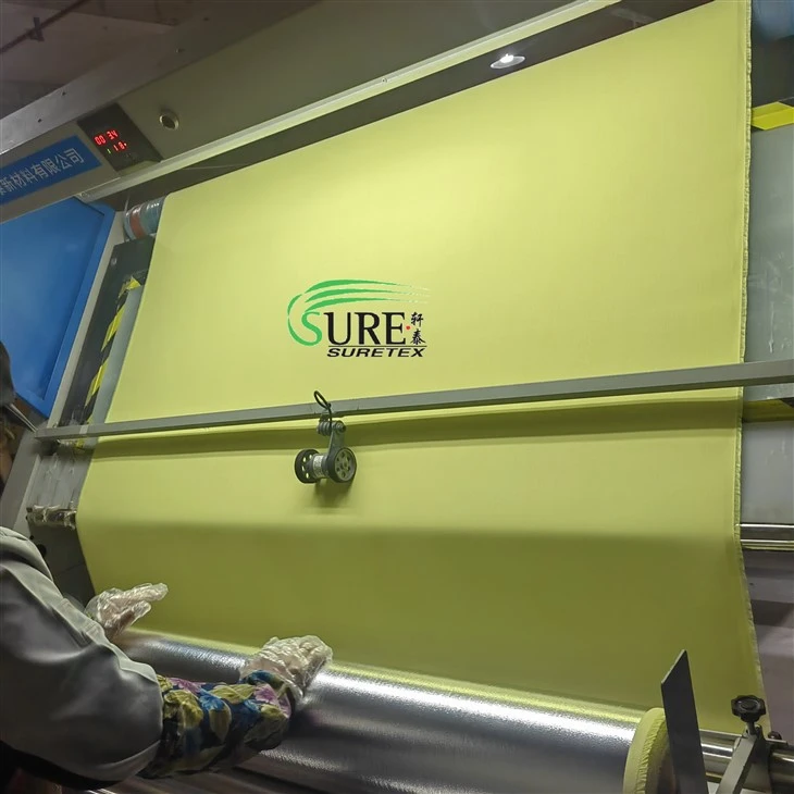 Heat Reflective Para Aramid Aluminum Foil Fabric suppliers