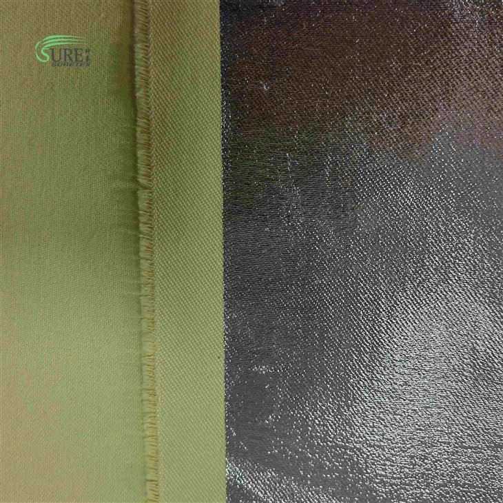 Heat Reflective Para Aramid Aluminum Foil Fabric factory